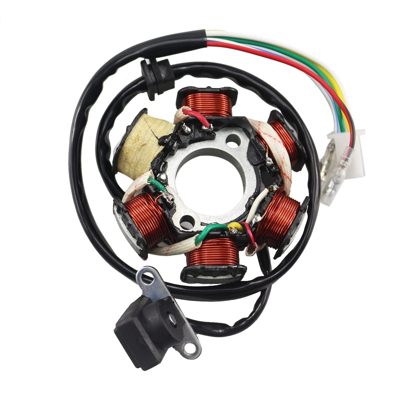 PRO BAT GY6 Full Electrics Wiring Harness W/O Waterproof Cap CDI Coil Solenoid GY6 125cc 150cc 200cc 250cc Chinese Elecric Start ATV Quad Bike Buggy Go Kart Scooter Moped Kandi