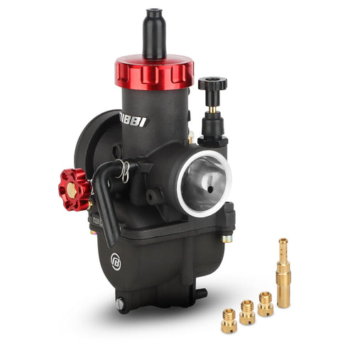 NIBBI Carburetor PE30 30mm Carburetor fit 250cc 300cc Motorcycle Engine with Carb Jets - For Dirt Pit Bike Mini Bike Motocross GY6