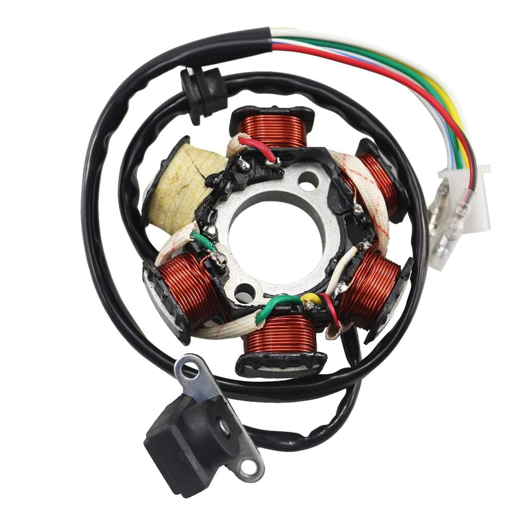PRO BAT GY6 Full Electrics Wiring Harness W/O Waterproof Cap CDI Coil Solenoid GY6 125cc 150cc 200cc 250cc Chinese Elecric Start ATV Quad Bike Buggy Go Kart Scooter Moped Kandi