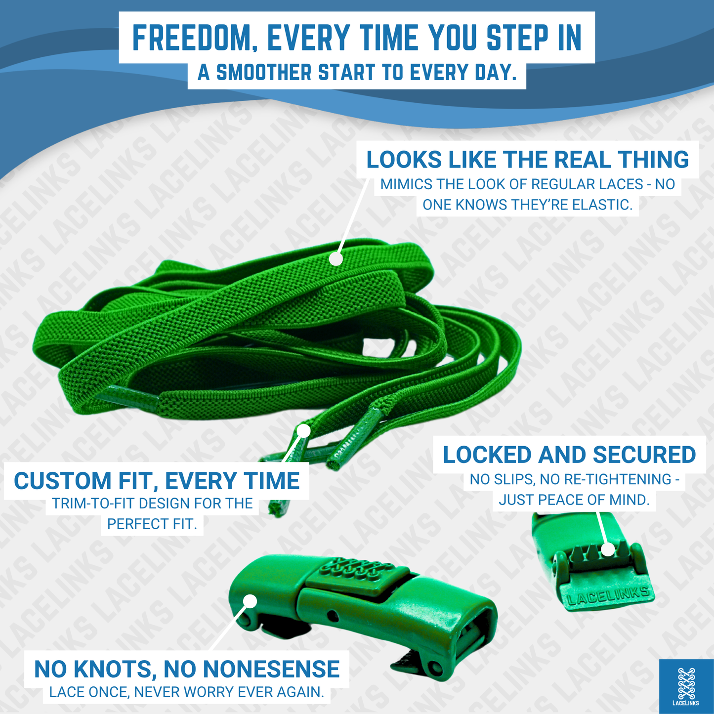 Flat Elastic Shoelaces